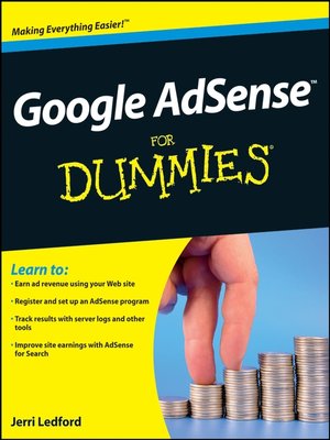 cover image of Google AdSense For Dummies